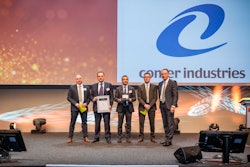 CLAAS courtesy supplierday award to Comer Industries DBaruffi MStorchi 56c32f6e0c495