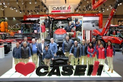 The Case IH stand at FIMA 2016.