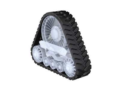 The new Armorlug technology enables rubber tracks to achieve even better performance and a longer lifespan. Several fabric layers embedded in the drive lugs strengthen the material.
