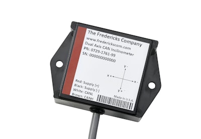 FredericksCo 0729176199DualAxisCANBusSAEJ1939Inclinometer 56c63049f3b28