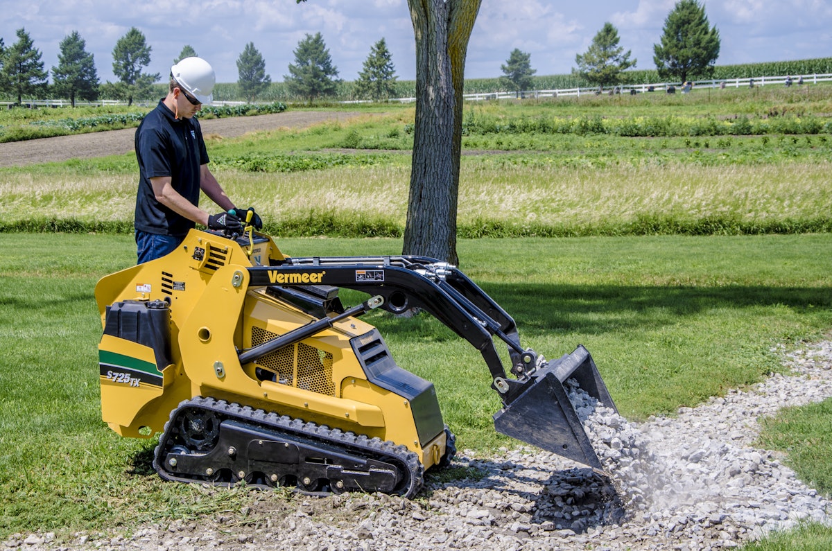 New Vermeer S725TX Mini Skid Steer Offers More Torque for Improved