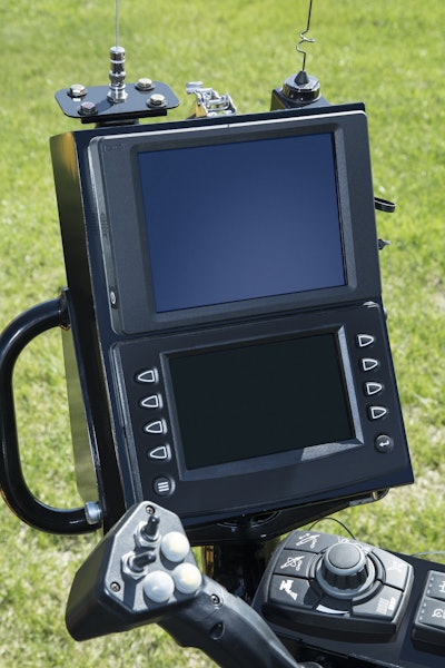 DigiTrak Aurora interactive, full-color touchscreen display