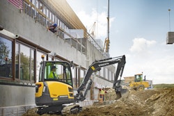 ECR35D short swing radius compact excavator