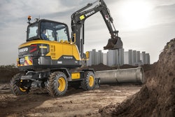 VOLVO BAUMA 2016 Press Information EW60E wheeled excavator 56c4d7e5130ad