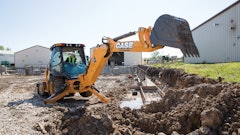 While Case's 74-hp 580N EP backhoe-loader doesn't offer the full features of the 90-hp 580N, both models do offer the same backhoe breakout forces and lifting capacity.