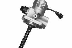 The MTO cartridge valve enables Nexteer's MTO steering technology to be scalable for use on Class 4 trucks and above, including heavy-duty commercial vehicles such as semis and transit buses.
