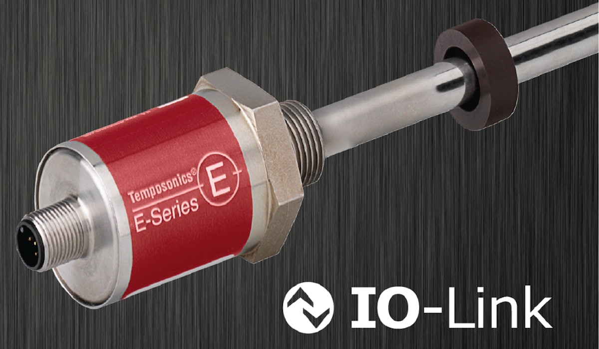 MTS Sensors ESeries Linear Position Sensors with IOLink Communication