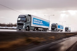 Volvo Self-Driving Truck Platoon in the European Truck Platooning Challenge