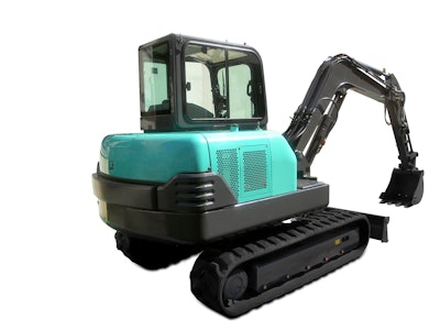 55N4 traditional mini-excavator