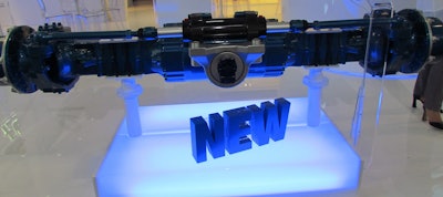 Comer's new S-328 axle on display at bauma 2016