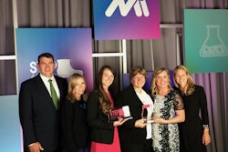 Pictured from left to right: Dennis Branch, VP, Human Resources, NA; Rachel Giannini, Manager, Global Employee Engagement & Inclusion; Jaclyn Clark, Manufacturing Engineer, Jackson, MN; Beth Tucker, Director, Quality Assurance, Hesston, KS; Miranda Aarons, Line Design Manager, Hesston, KS; and Lucinda Smith, SVP, Global Business Services.