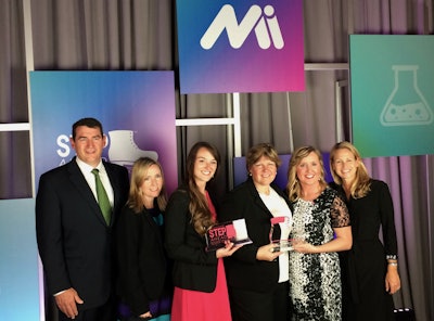 Pictured from left to right: Dennis Branch, VP, Human Resources, NA; Rachel Giannini, Manager, Global Employee Engagement & Inclusion; Jaclyn Clark, Manufacturing Engineer, Jackson, MN; Beth Tucker, Director, Quality Assurance, Hesston, KS; Miranda Aarons, Line Design Manager, Hesston, KS; and Lucinda Smith, SVP, Global Business Services.