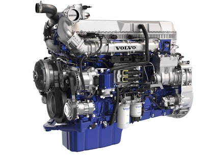 D13 engine with 2017 powertrain updates