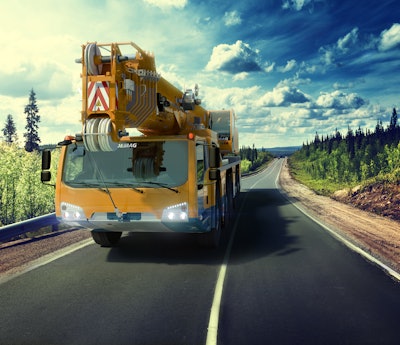 Demag 220-5 all-terrain crane