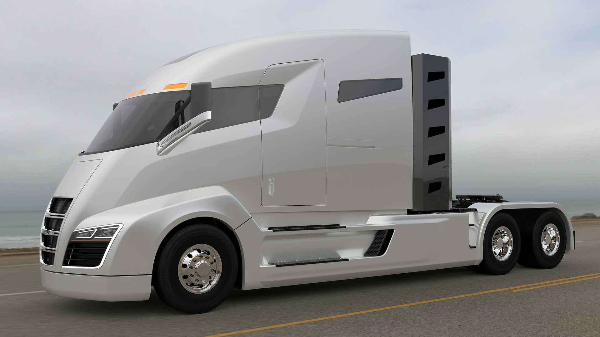 Tesla designs its own semi truck seat suspension for Tesla Semi
