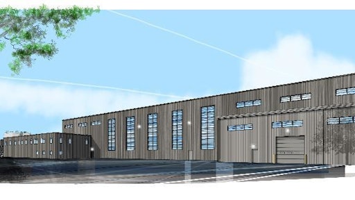 A mockup of the new manufacturing hall and offices at the Schaeffler location in Wooster, OH.