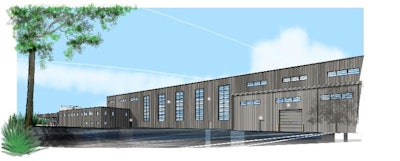 A mockup of the new manufacturing hall and offices at the Schaeffler location in Wooster, OH.