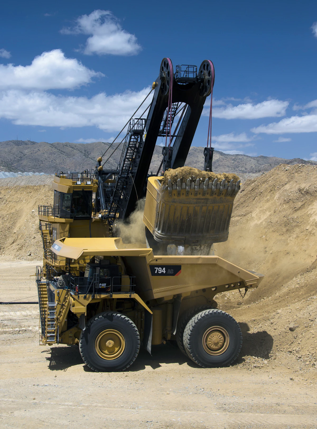 Caterpillar Displaying Machines and Technologies for Improved