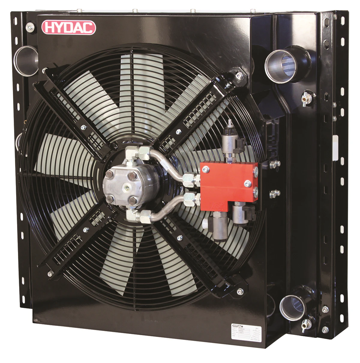 Hydac Radiator HYDAC SCC Series Two Circuit Diesel Engine Cooler From: HYDAC ...