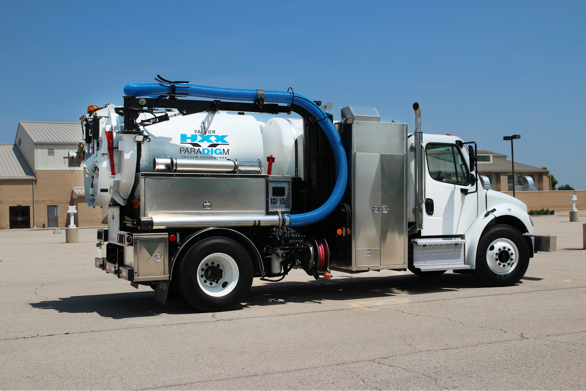 Digging Machine Vactor Vactor Mfg. Introduces Vactor HXX ParaDIGm Vacuum Excavator | OEM Off ...