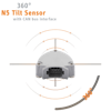 N5 360 degree Tilt Sensor from elobau Sensor Technology Inc.