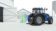 Pedestrian Detection automatically stops the Innovation Tractor if it detects a person behind the vehicle.