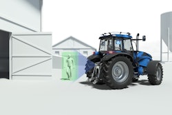 Pedestrian Detection automatically stops the Innovation Tractor if it detects a person behind the vehicle.