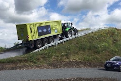 ZF Innovation Tractor Demonstrates Traction Management System