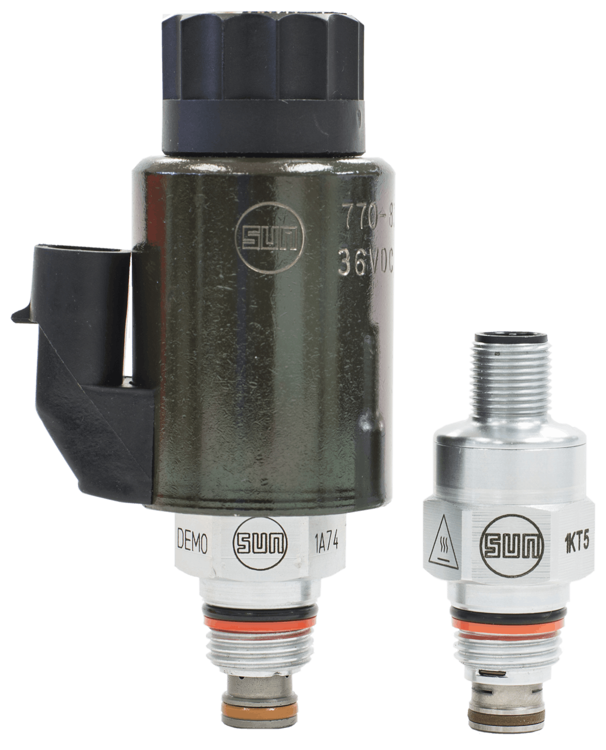 Sun Hydraulics Solenoid Operated Digital Logic Valve From Sun