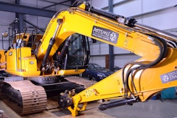 The Artemis demonstration excavator.