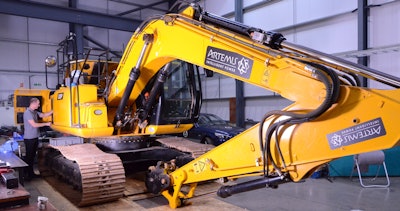 The Artemis demonstration excavator.