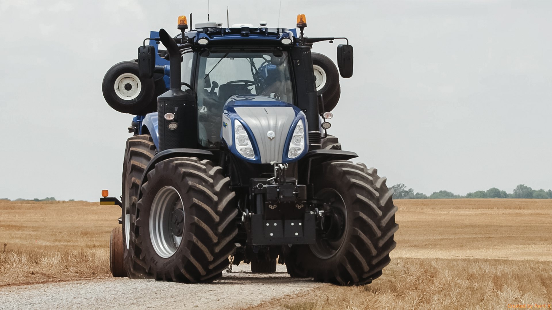 New Holland Introduces NHDrive Concept Autonomous Tractor