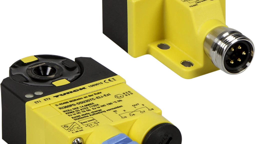 TURCK RI360-DSU Open Faced Inductive Angle Sensors From: TURCK Inc ...