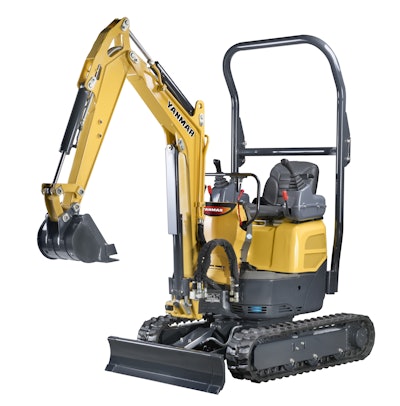 ViO12 Zero Tail Swing Excavator