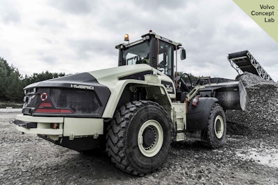 2 Volvo Construction Equipment s LX1 prototype electric hybrid wheel loader 57e85d90164c0