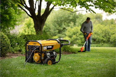 Cat RP5500E generator in landscape application 57e2b27f2432d