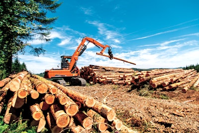 DX225LL 5 log loader image 1 57e582657783f