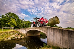 Massey Ferguson 6700S Series Midrange loader bale spear IMG 2804 3 57ceed4f4e1e1