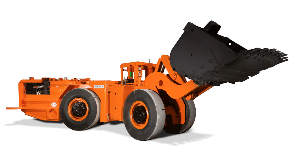 Joy Loader New Joy Global 4LD Underground Loader Features Operator Comfort and ...