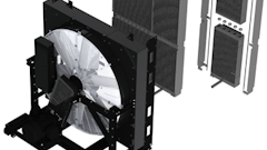 The MCS Series cooler has a modular design to ease field serviceability.