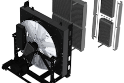 The MCS Series cooler has a modular design to ease field serviceability.