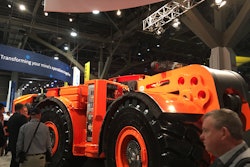 Joy Global debuted its hybrid diesel LHD featuring an energy storage system which captures and reuses otherwise wasted braking energy.