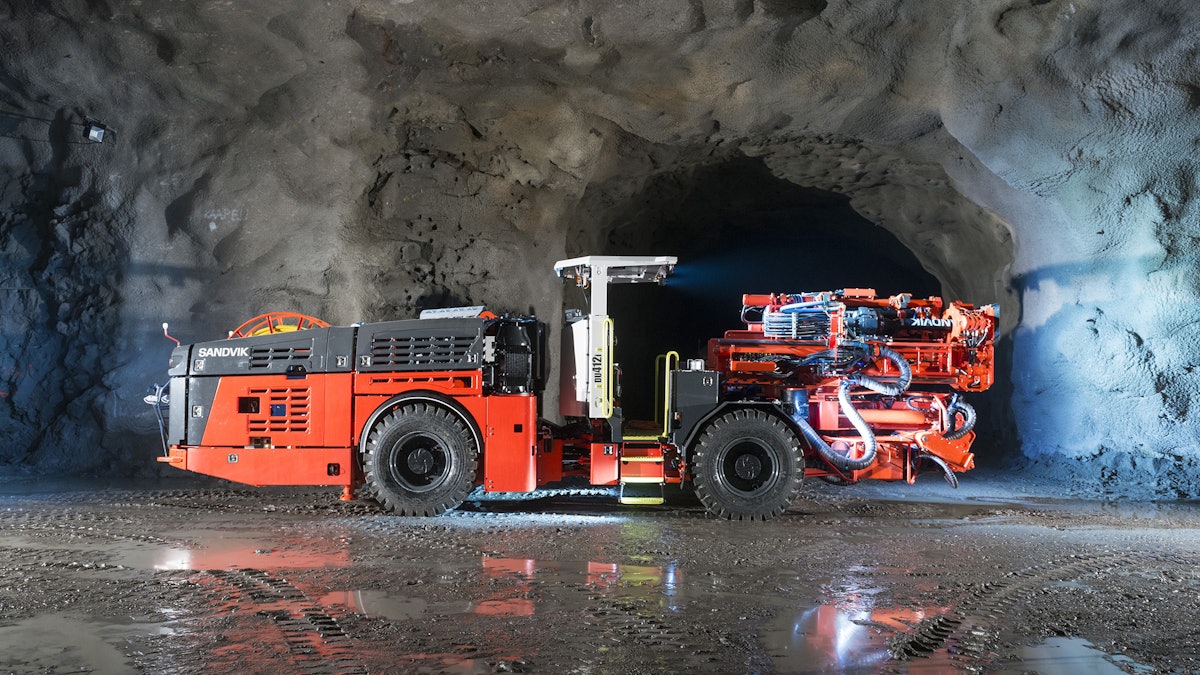 Sandvik Launches Automation Ready Ith Underground Production Drill Rig Oem Off Highway