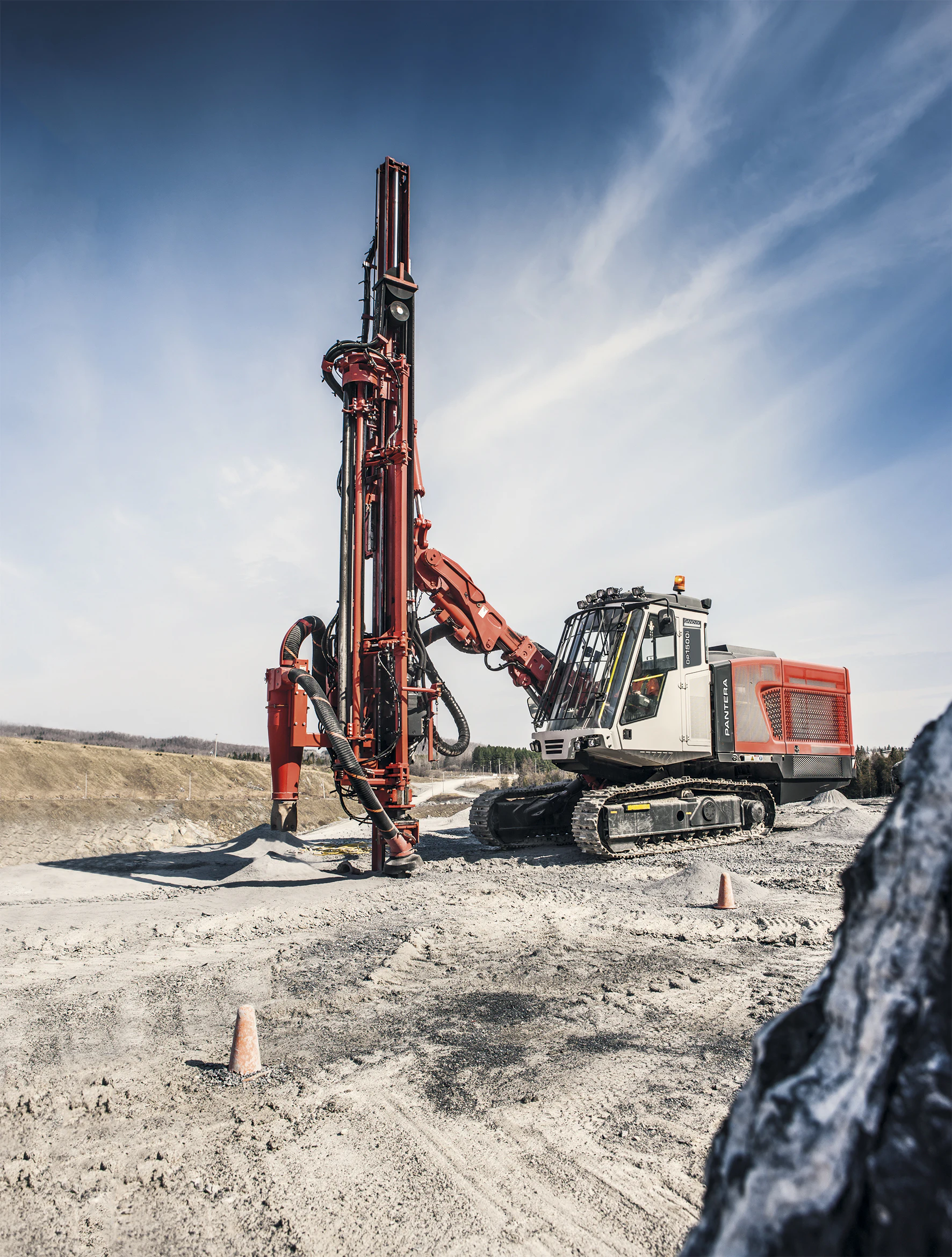Upgraded Sandvik Pantera DPi Series Drill Rigs Feature New Operating Upgraded Sandvik Pantera DPi Series Drill Rigs Feature New Operating