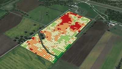 Agribotix Drone Created Fertilizer Prescription Map 581cddc69a26d
