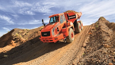 DA40-5 articulated dump truck