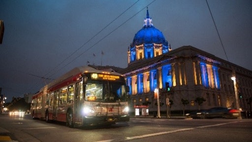 San Francisco MUNI XT60 Trolley-Electric