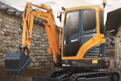 The Hyundai R30Z-9AK compact excavator is among the products to be introduced CONEXPO/CON-AGG 2017.