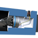 The SIKO SGH10 encoder can be installed directly into hydraulic cylinders, protecting it from external elements.