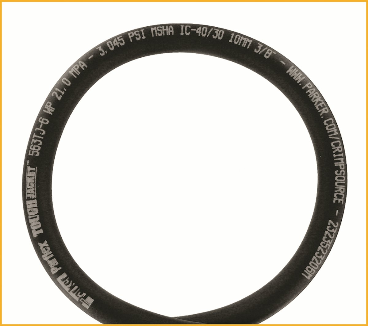 Parker TOUGHJacket Hydraulic Hoses From Parker Hannifin Corp
